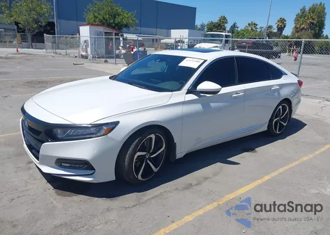 2018 Honda Accord Sport 2.0T from USA, damaged, VIN 1HGCV2F38JA013765